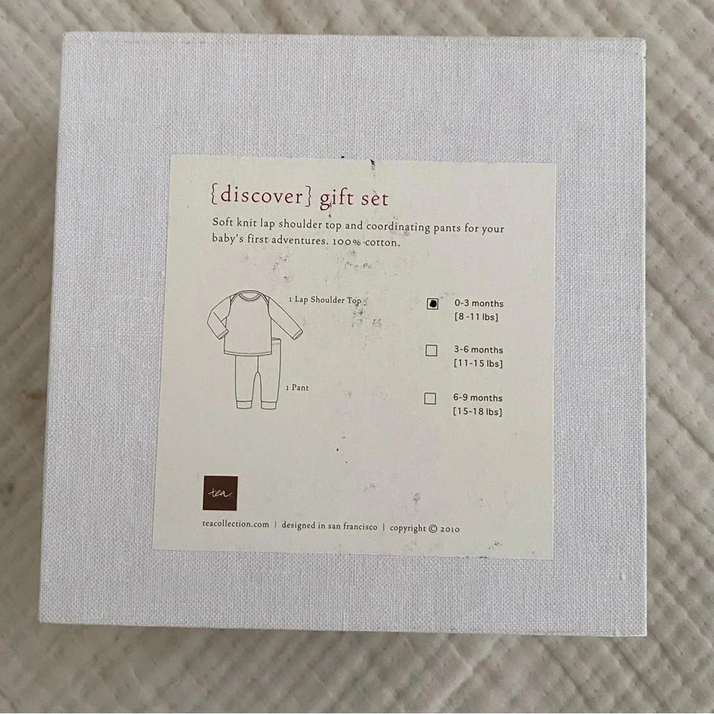 Tea Collection Baby Boy Top And Pants Gift Set